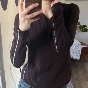 burberry vintage long sleeve top